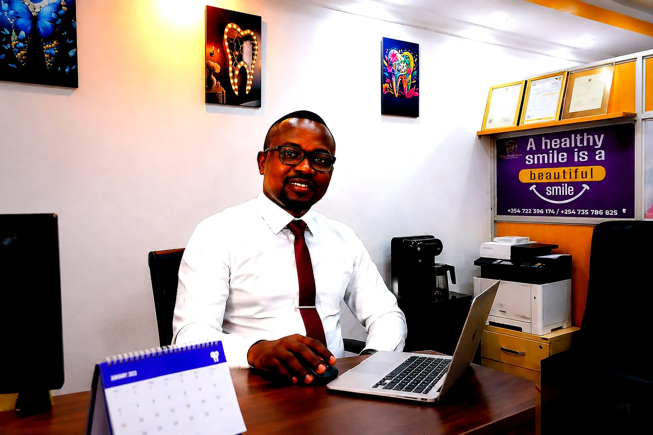 Palace Dental Centre dentist at work — personalised dental care in Nairobi CBD