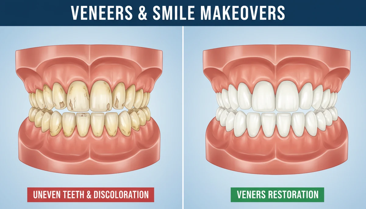 Dental veneers and smile makeovers Nairobi CBD